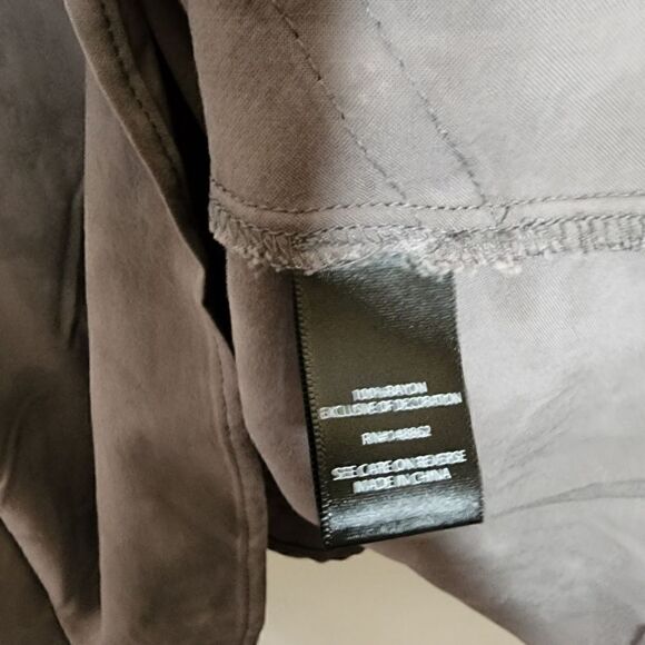 5X 28W Torrid Grey Tie dye Studded Swing Cami Silver Challis Dark Grey rock punk - Picture 4 of 8